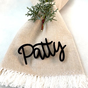 Nom en acrylique personnalisé, carte de lieu d’invité, découpe au laser, sièges d’invité, décor de mariage, ornement de plaque, sièges attribués, fête d’anniversaire.