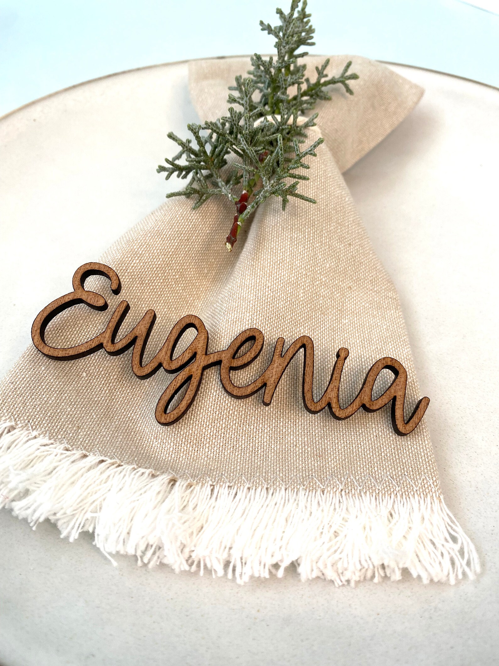 Personalized Names Plates Wedding Names Wedding Place Card Etsy