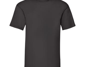Fruit of the Loom Plain Blank Mens Cotton Tee Shirt Value weight MVP-F61036