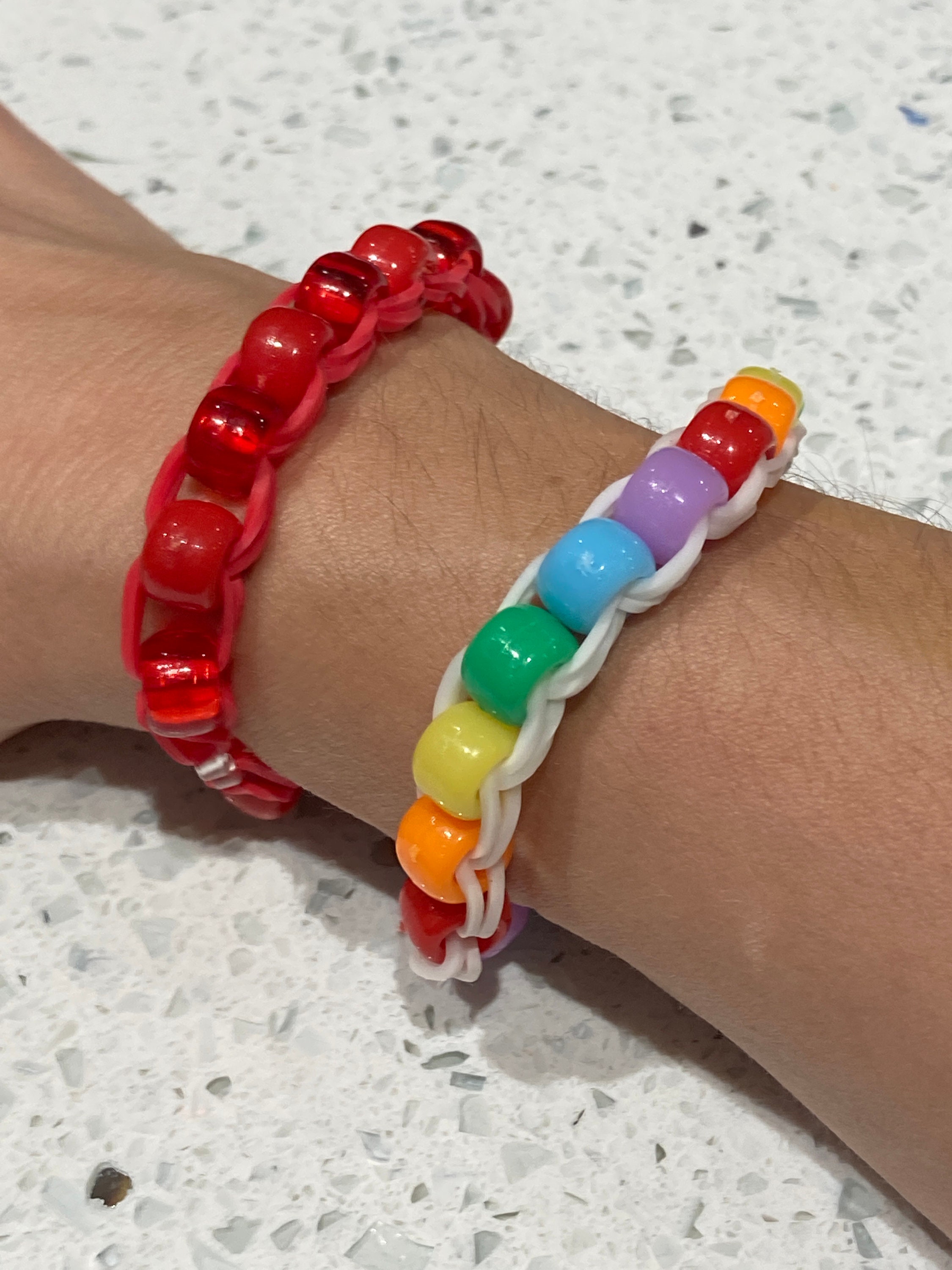 Pony bead deals loom bracelet