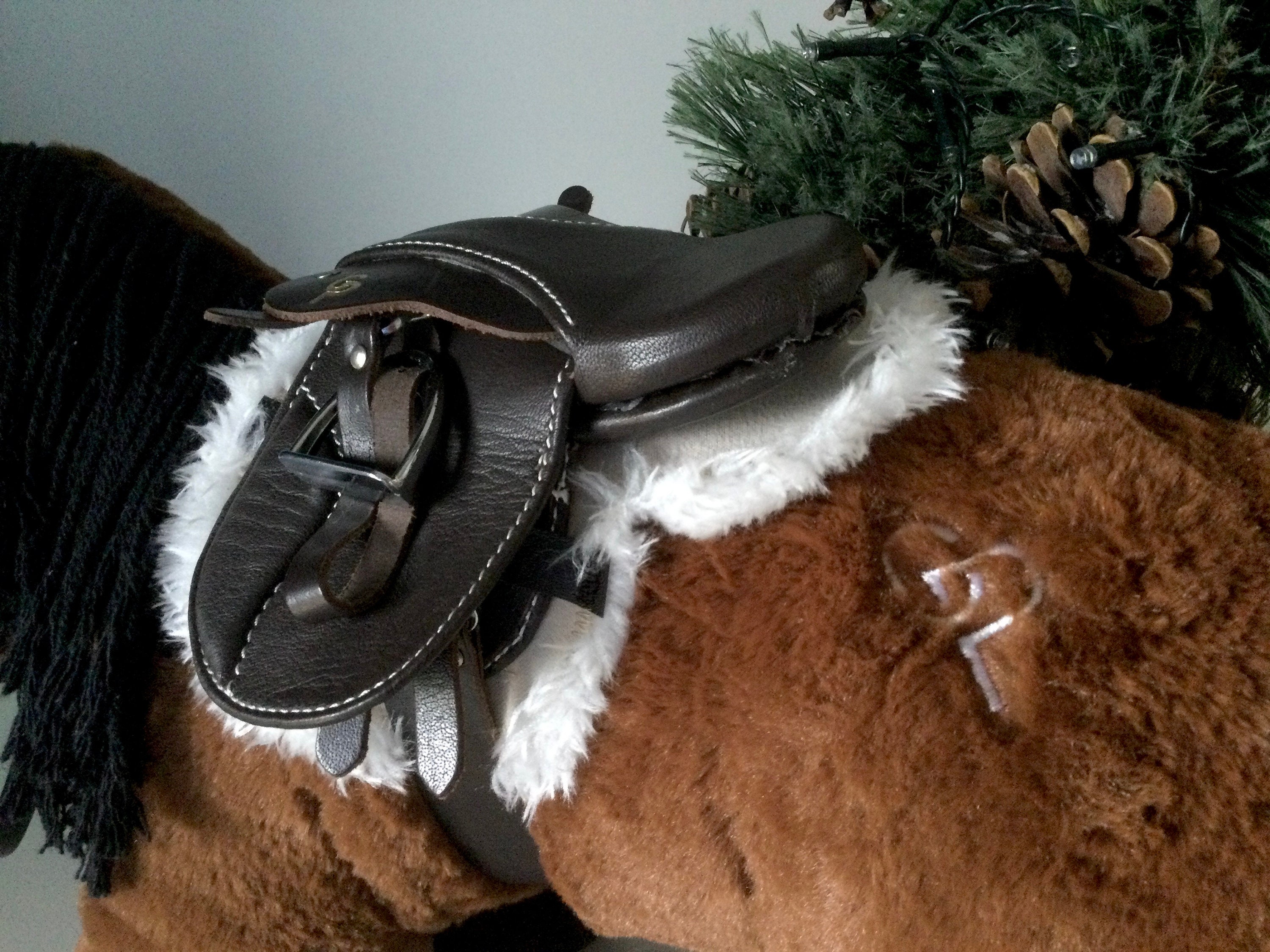 Luxurious Sheepskin Numnah/saddle Pad to Fit CRAFTY PONIES Leather