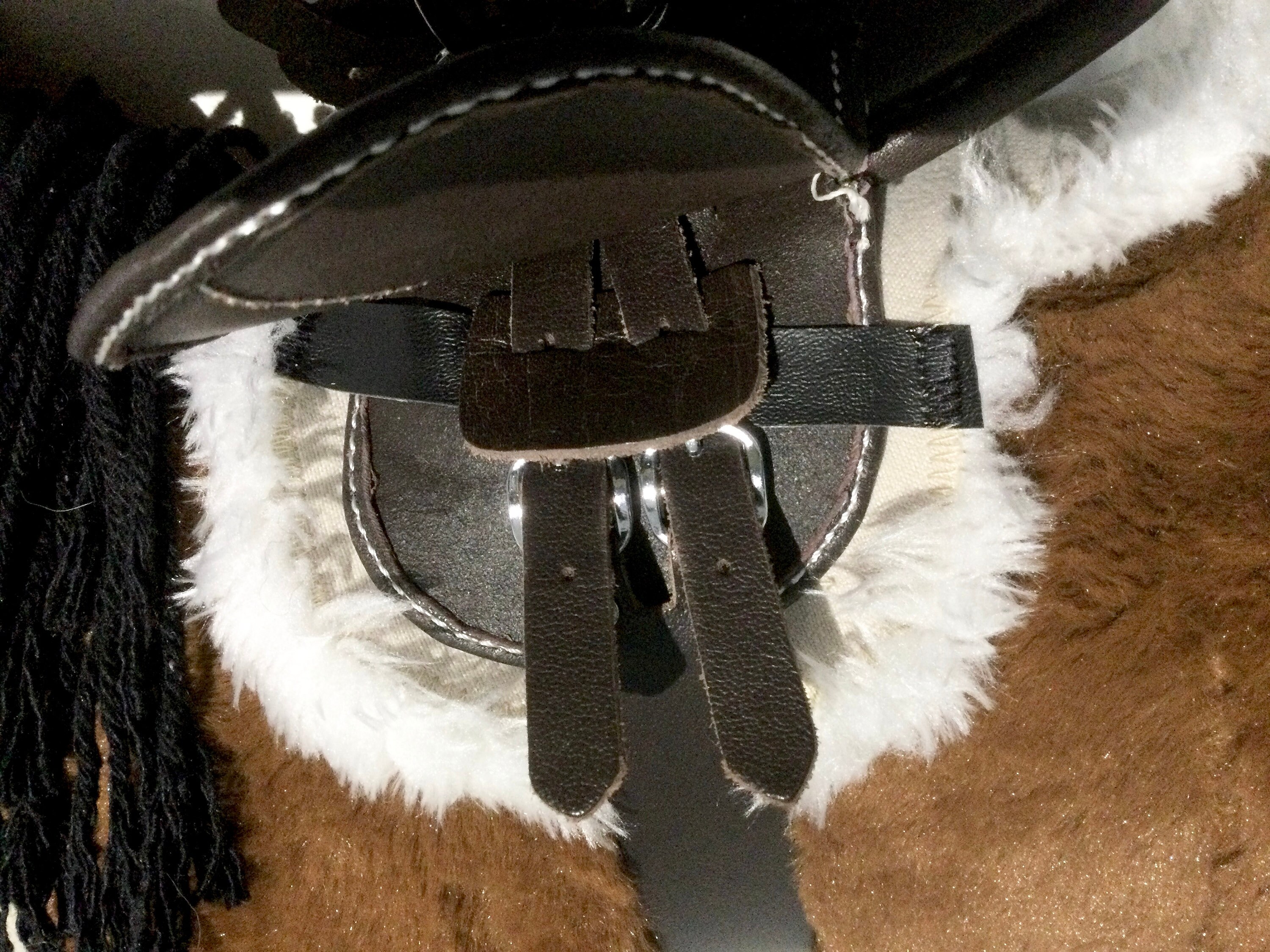 Luxurious Sheepskin Numnah/saddle Pad to Fit CRAFTY PONIES Leather