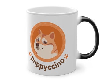 Coffee Time/Puppyccino - Magic Mug, 11oz