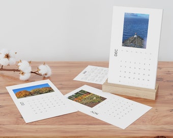 Nature Landscapes - Vertical Desk Calendar (2023)