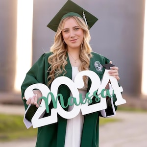 Graduation Sign 2026 Custom Senior Year Prop Class of 2026 Wooden Sign for Photos and Decor