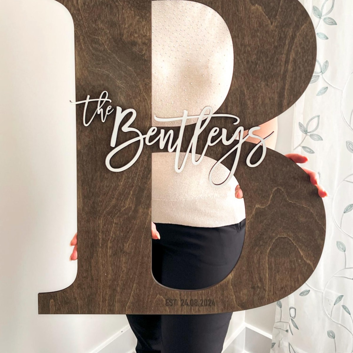 Wooden Letter Guestbook – Unique Wedding Sign Alternative - Thanksgiving and Christmas decor - Family Reunion - USCAW