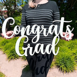 Congrats Grad Wood sign  Graduation Gifts For Her Grad name sign 2025 2026 Graduation decoration Custom Graduation Gift Congrats grad banner