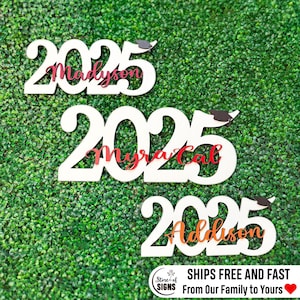 Grad 2025 Graduation Backdrop 2026 Graduation Party Graduation Decorations Graduation Sign Graduation Banner Personalized Sign Graduation
