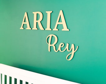 Name Sign Wooden Name Sign Nursery Name Sign Baby Name Sign Family Name Sign Custom Wood Name Sign Laser Cut Name Sign Name Crib Sign