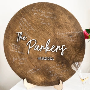 STAND for Wedding Guest Book Alternative