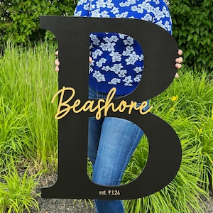 Wedding Guestbook Wooden Letter Guest Book Letter Wooden Letter Guestbook Sign Big Wooden Sign GuestBook Alternative Custom Keepsake Wedding