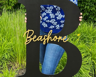 Wedding Guestbook Wooden Letter Guest Book Letter Wooden Letter Guestbook Sign Big Wooden Sign GuestBook Alternative Custom Keepsake Wedding