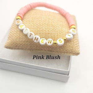 Bible Verse Beaded Bracelets, Word Bracelets, Faith Bracelets, Bible Verses, Faith Jewelry, Scripture Jewelry, Customizable, Joshua 1:9 image 10