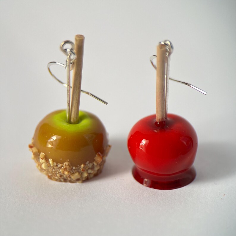 QUPENGXU 5 Pairs Resin Lollipop Drop Earrings - Colorful Candy Style Dangle Earrings For Women
