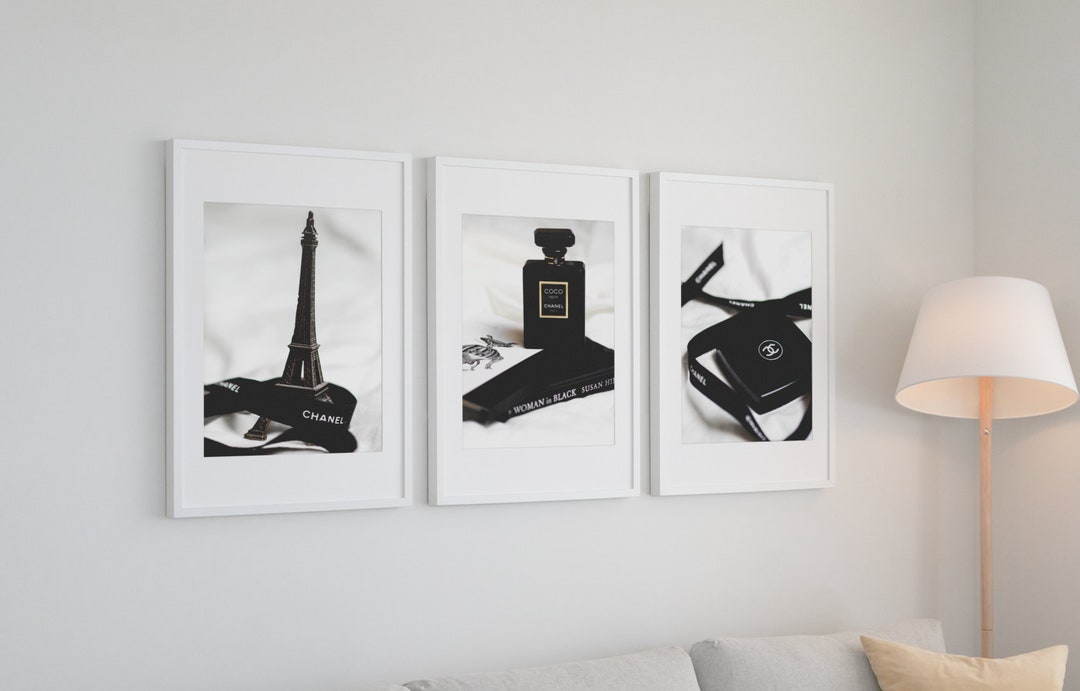 set of 3 prints | digital download – luxe poster co... Set of 3 Luxury Fashion Poster Printable Wall Art Digital Designer ...