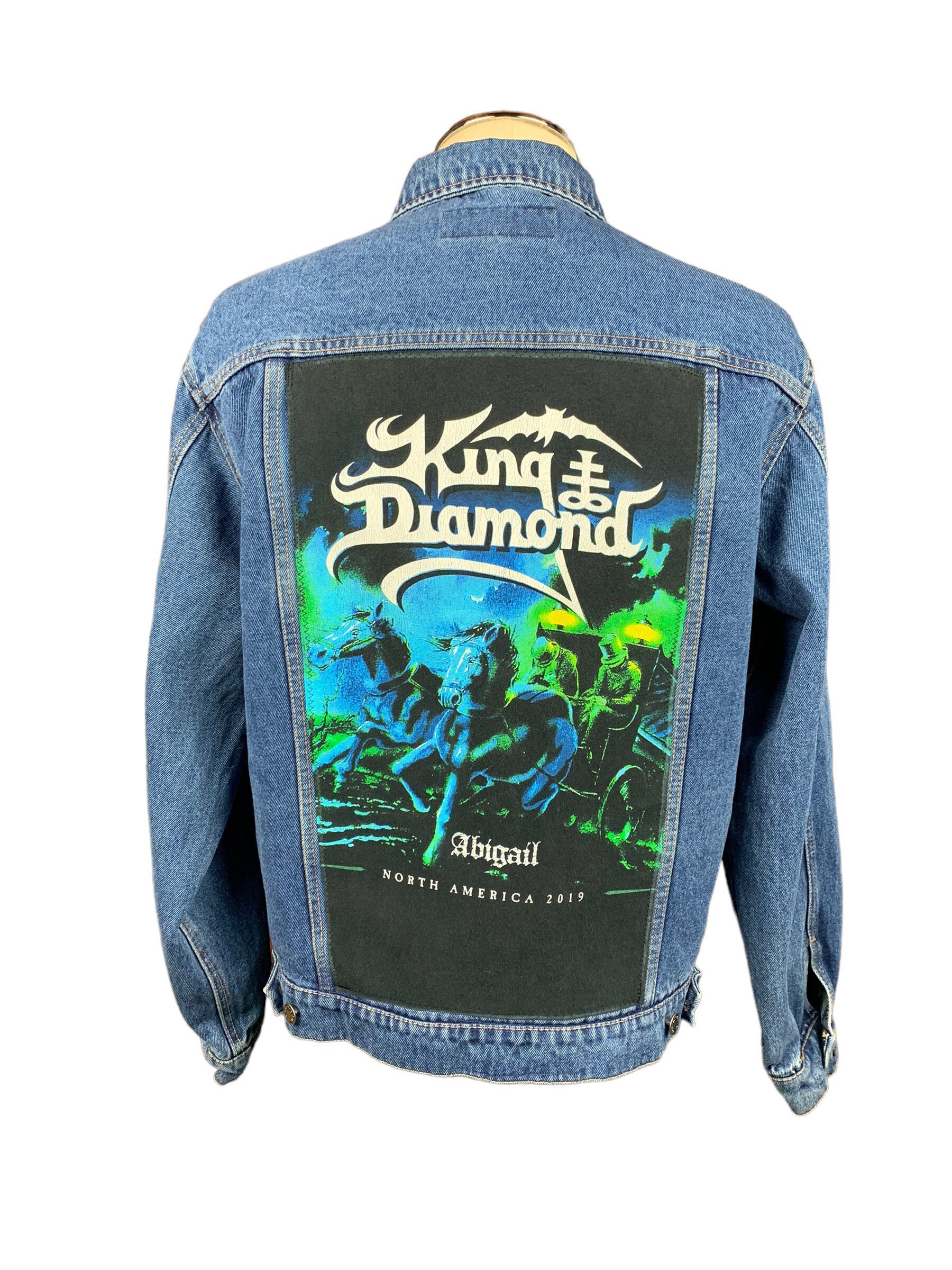 Custom Battle Jacket w/ Your Personal Patch Collection Heavy Metal Rock  Thrash 2