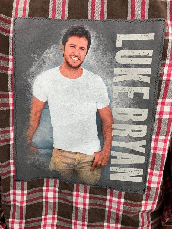 Upcycled Luke Bryan Custom Patch 