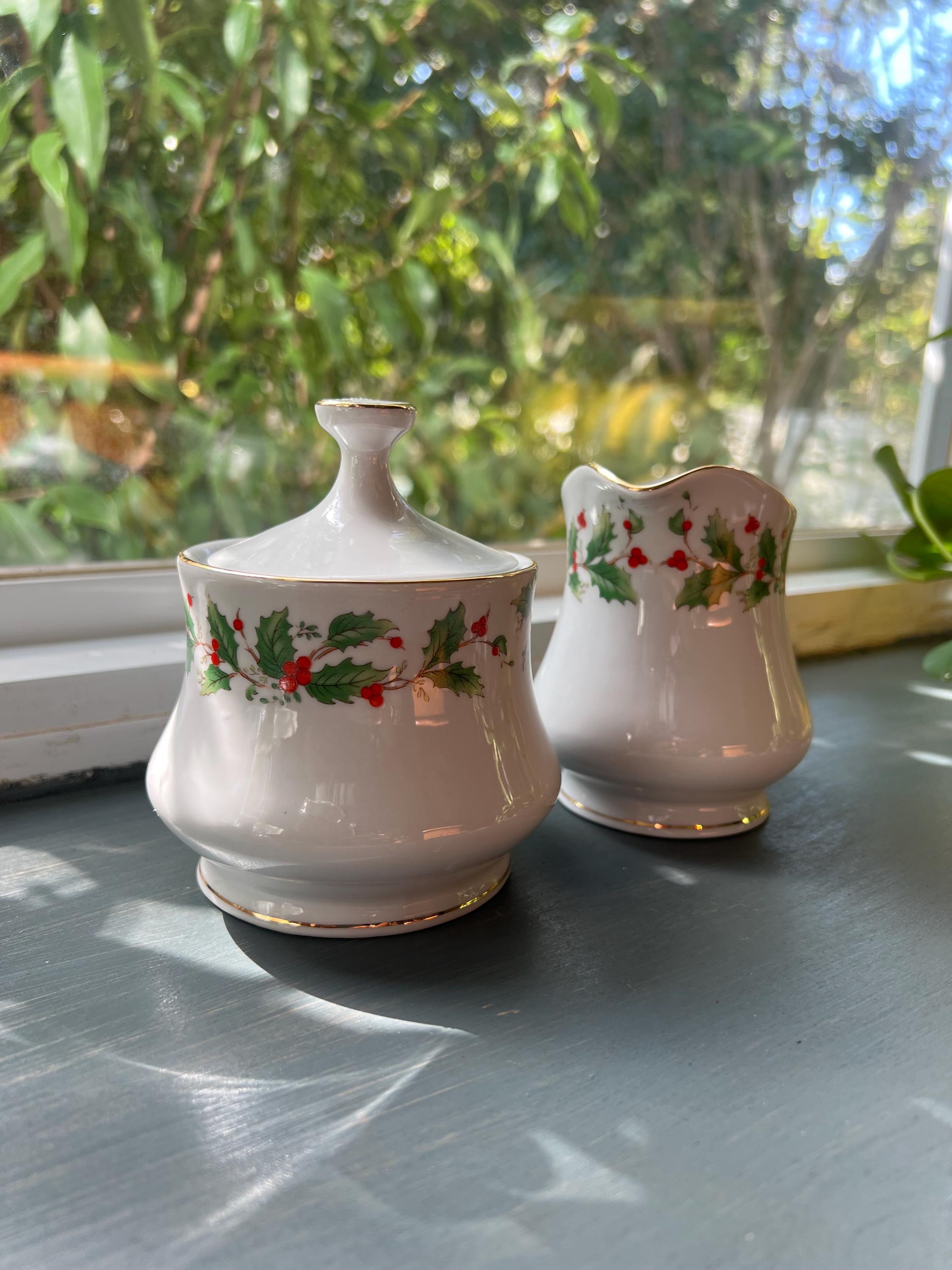 Vintage China Pearl Noel (black Back Stamp) Dinner Plates Salad