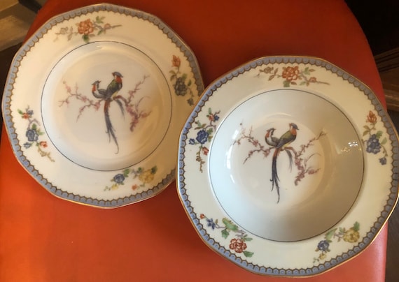 Limoges Theodore Haviland 'chambord' Fine China Bowls and