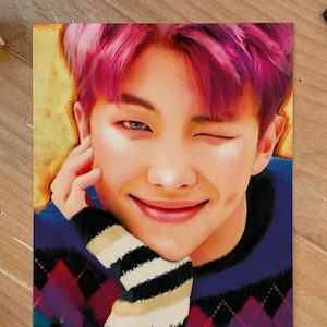 BTS Fanart - Jooning 5x7&quot; Mini Art Print
