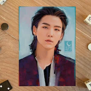 BTS Fanart - Haegeum 5x7&quot; Mini Art Print