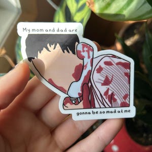 Stu Scream Sticker