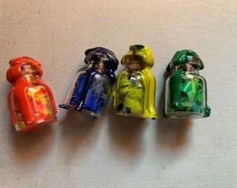 Wizard House Themed Mini Bottle Trinkets