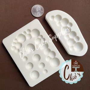 Balloons Garland / Pearls / Semi sphere / Bubbles Silicone Molds