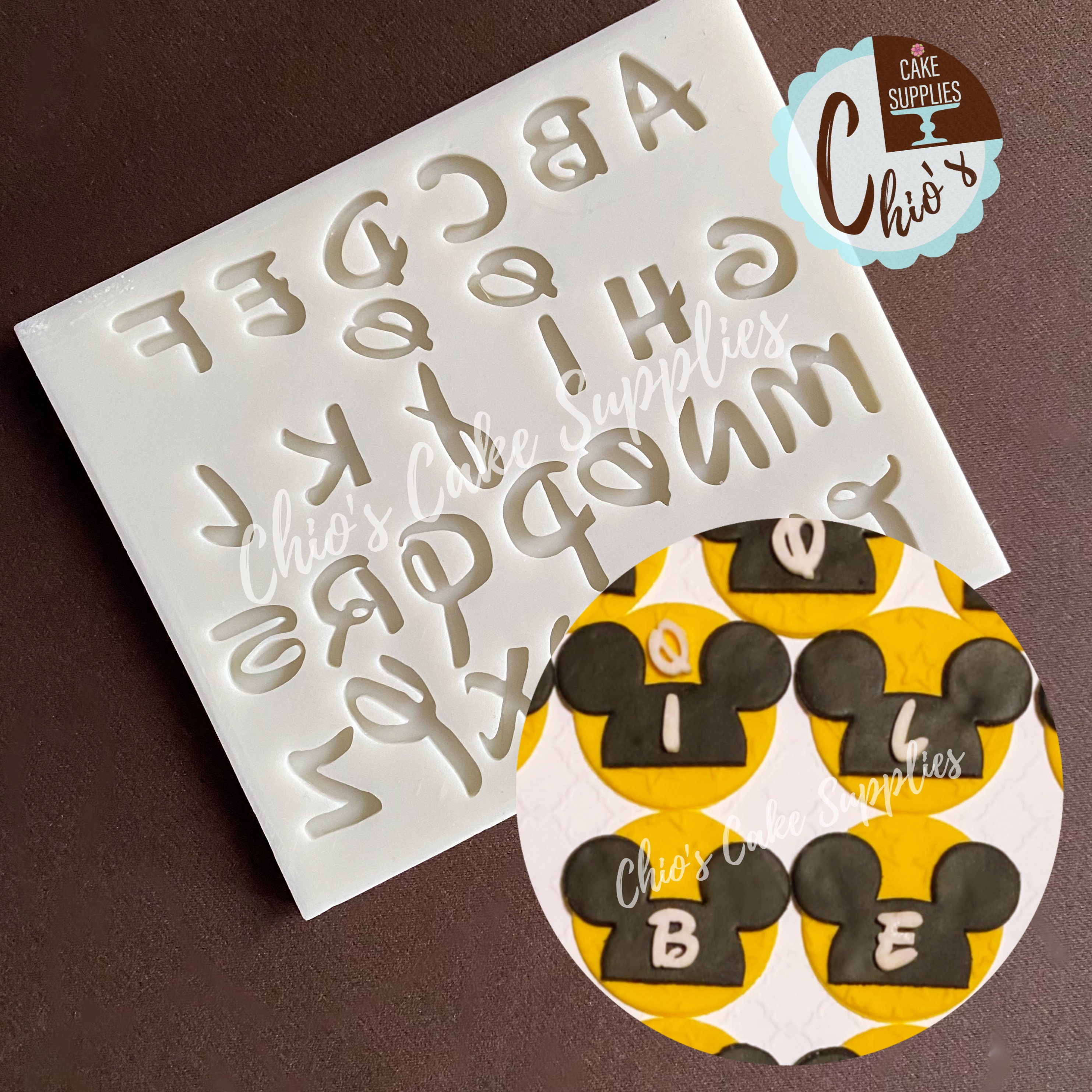 Alphabet Letters & Numbers Silicone Molds. Font #002 - Etsy