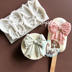 Bows Silicone Mold, 2 designs