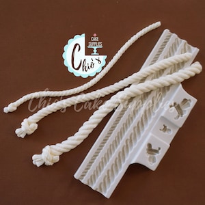 Rope and Knots Silicone Mold