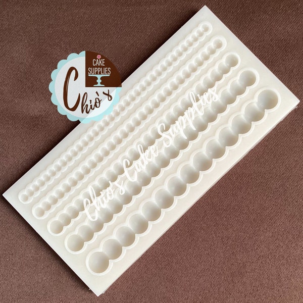 Pearls Silicone Mold, 5 different sizes