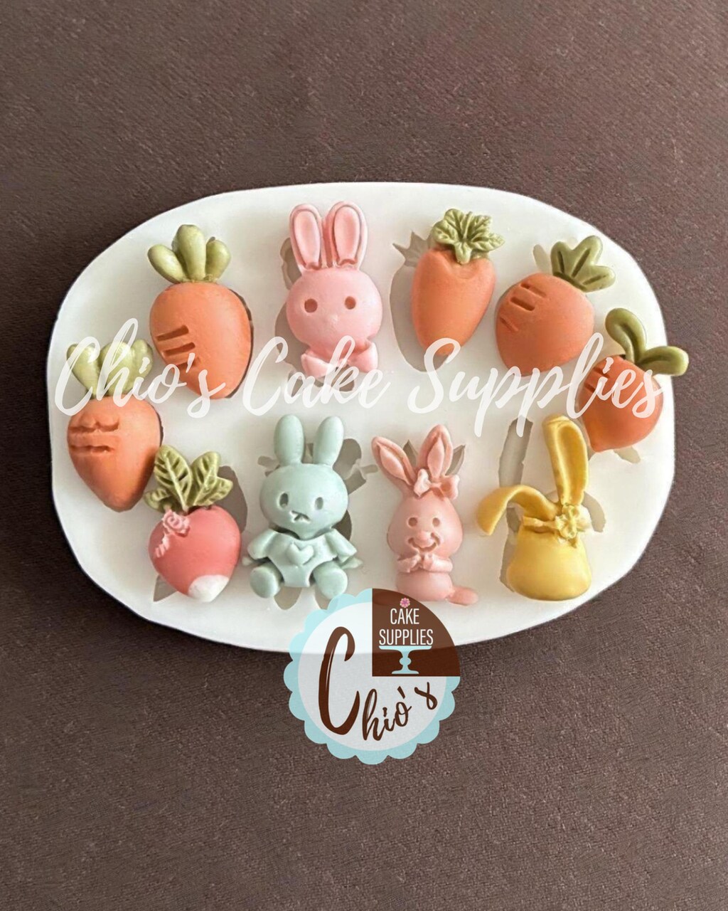 Stampi In Silicone Per Pasqua A Forma Di Coniglietto, Casa E Angelo - Set 7 Pezzi Per Torte, Biscotti E Decorazioni Fai Da Te