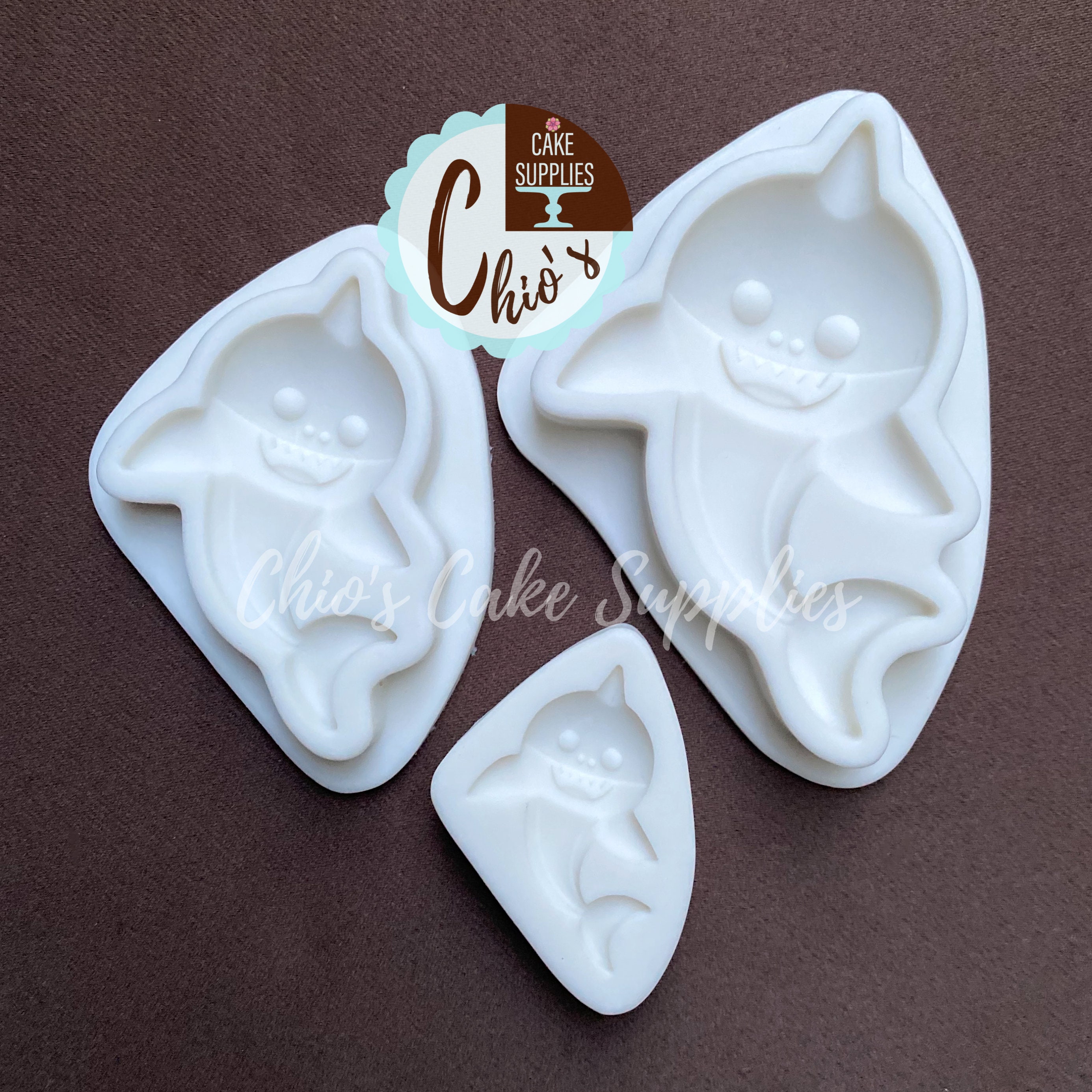 Silicone Molds For Gummies Baby Shark Candy Mould Under The Sea Ice Cube  Tray Marine Life