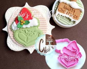 Christmas Themed Cookie Cutter 2pcs. Set