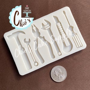 Tools Silicone Mold, 5 different cavities
