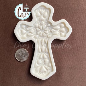 Big cross silicone mold