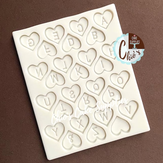 Katy Sue Stampo In Silicone Per Lettere Gotiche Minuscole - Per Torte, Pasta Di Zucchero E Artigianato - 20mm