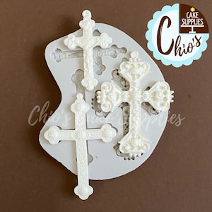 Big Crosses Silicone Mold, 3 different designs