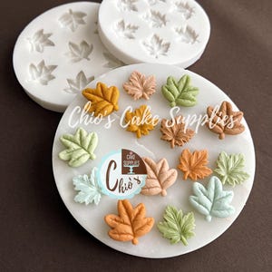 Small Maple Leaves Silicone Molds