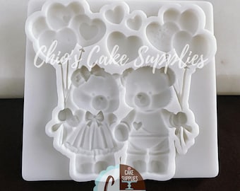 ocoosy 134Pcs Kit di stapi in resina con alfabeto in silicone,Lettera