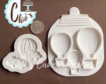 Hot Air Balloons Silicone Molds