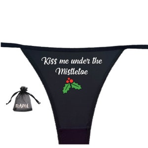 Jingle Balls Christmas Underwear, Dirty and Dashing Boxers, Sizes Available  From Small-3XL