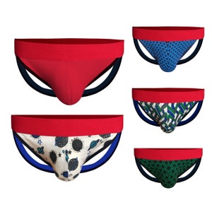 Men&#39;s Jockstrap, Open Back Panty for Men, Cotton Jocks for Men, Sexy Lingerie Thong Gift Underwear for Men Gift for Him