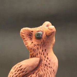Clay figurine, Fox