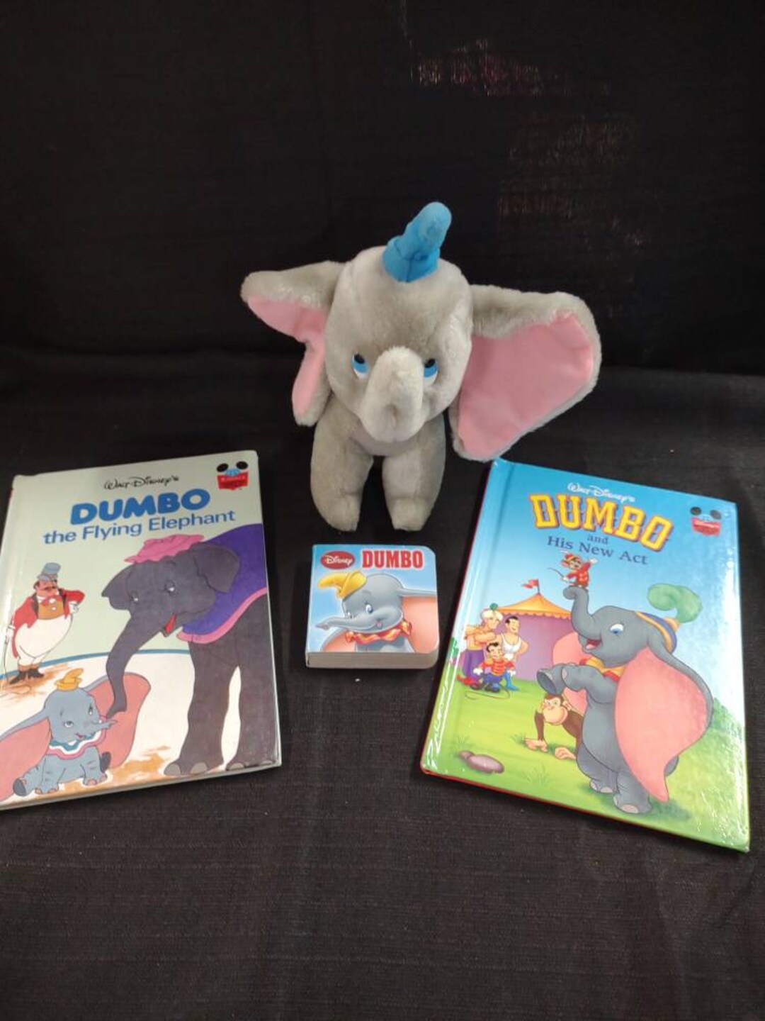 VTG Disney Dumbo Plush and Book Set Etsy