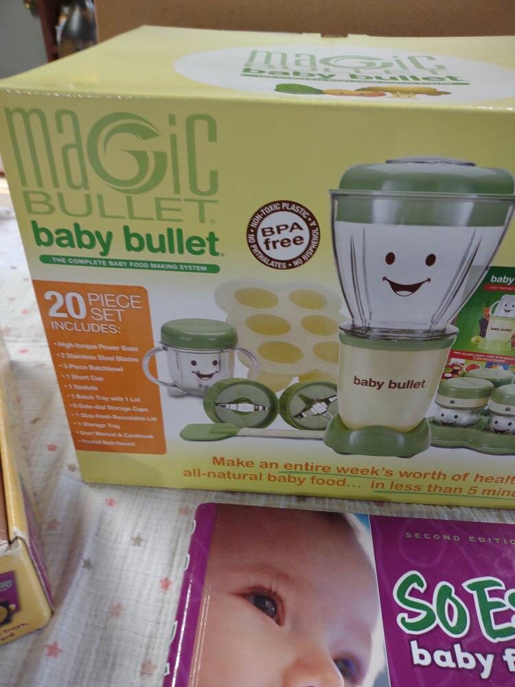 Magic Bullet Baby Food Blender System with So Easy Baby Food Storage