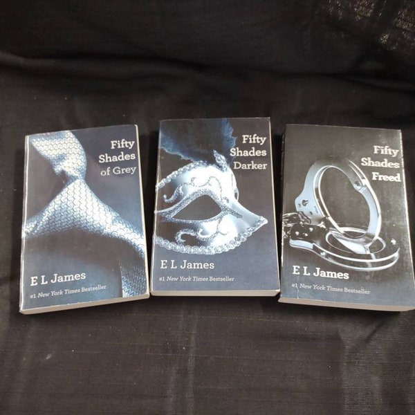 Fifty Shades of Grey Book set of 3