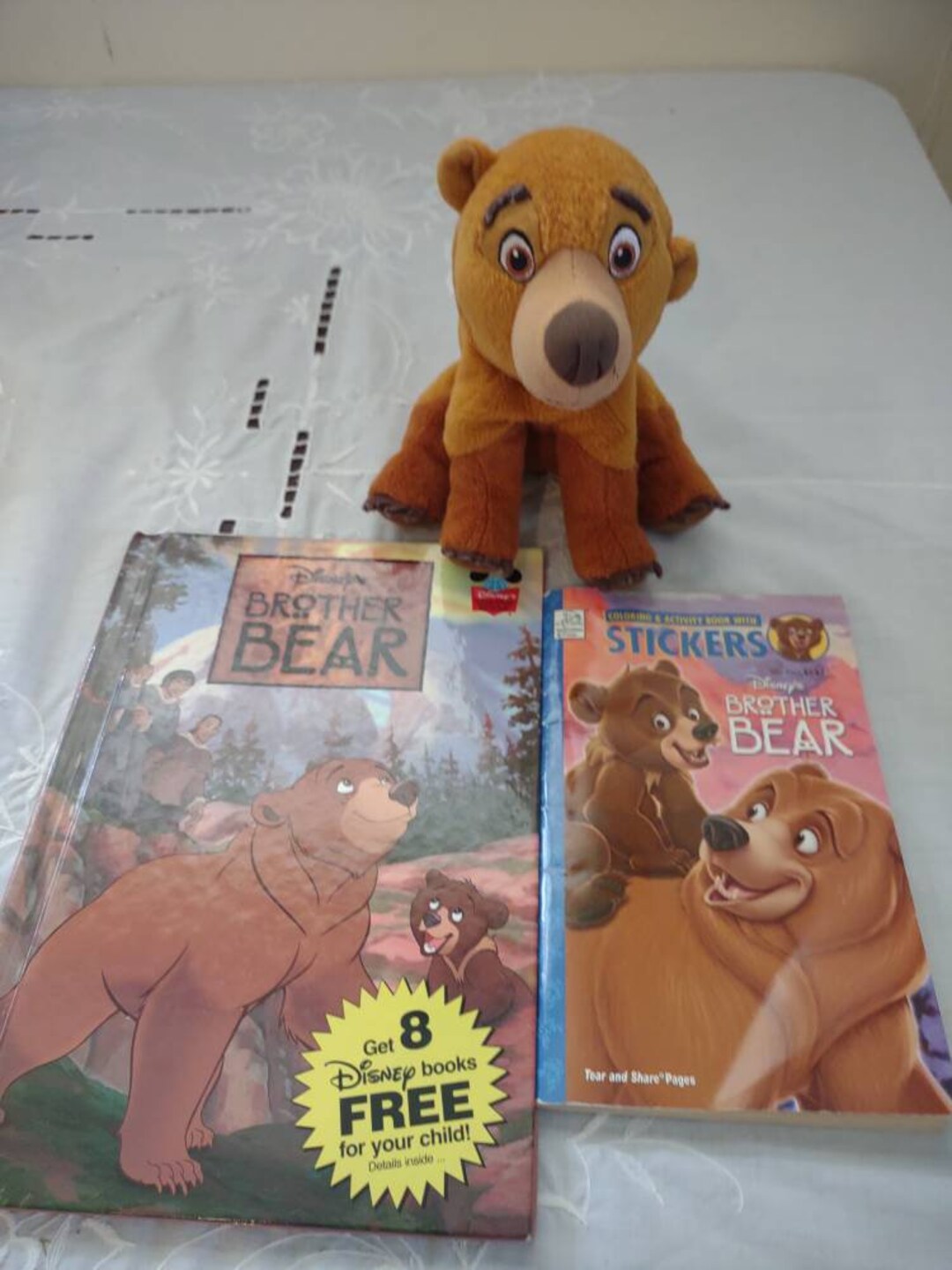 VTG Disney Brother Bear Plush and Book Set Etsy