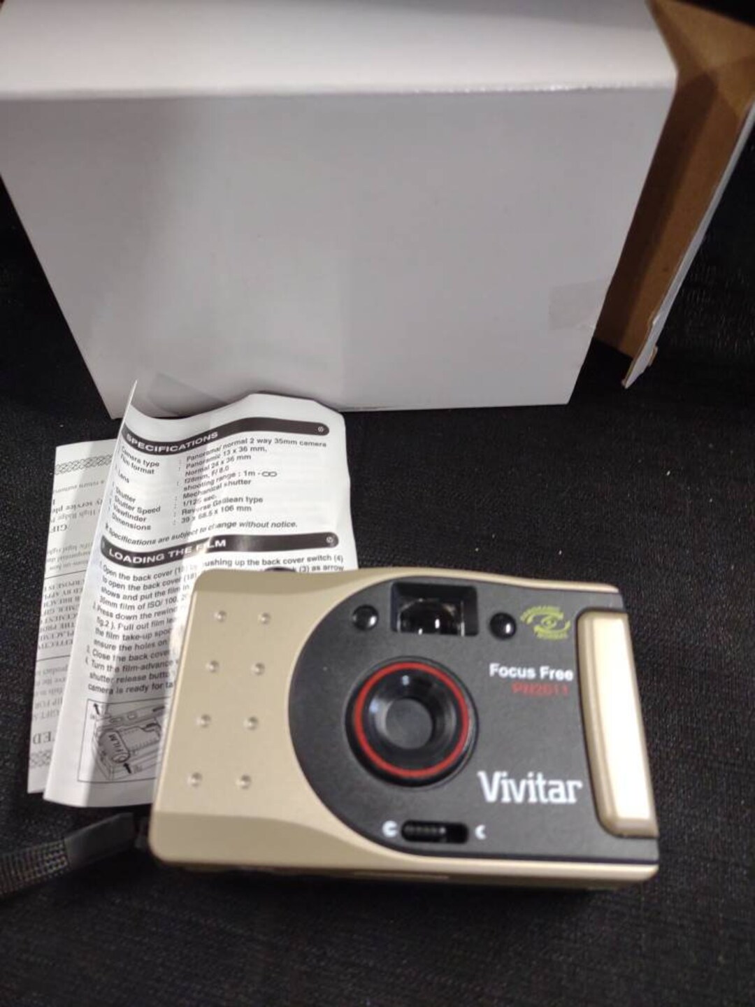 VTG Vivitar Focus Free PN2011 Camera New in Box - Etsy